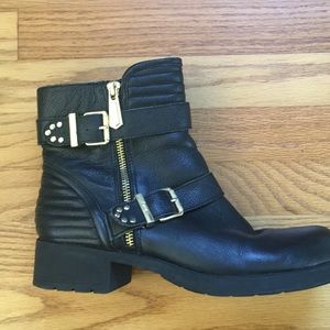 Circus by Sam Edelman black leather booties  7.5